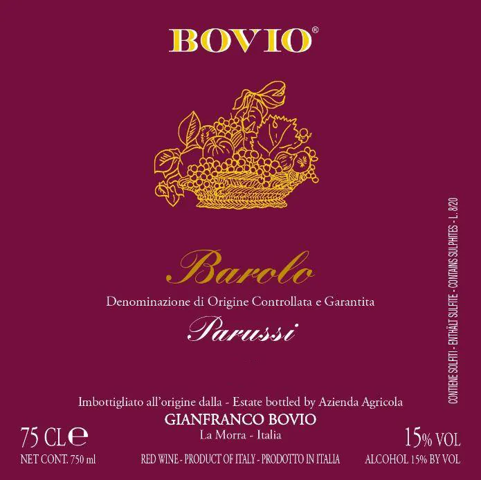 Barolo Parussi Bottle