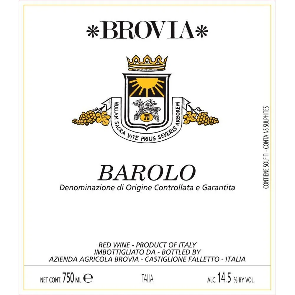 Barolo Bottle