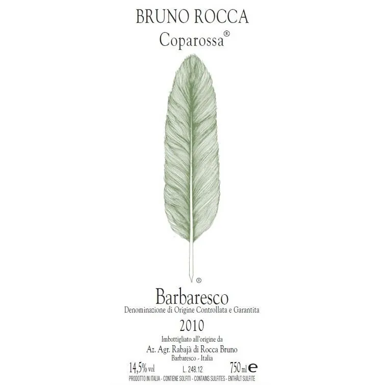 Coparossa Barbaresco Bottle