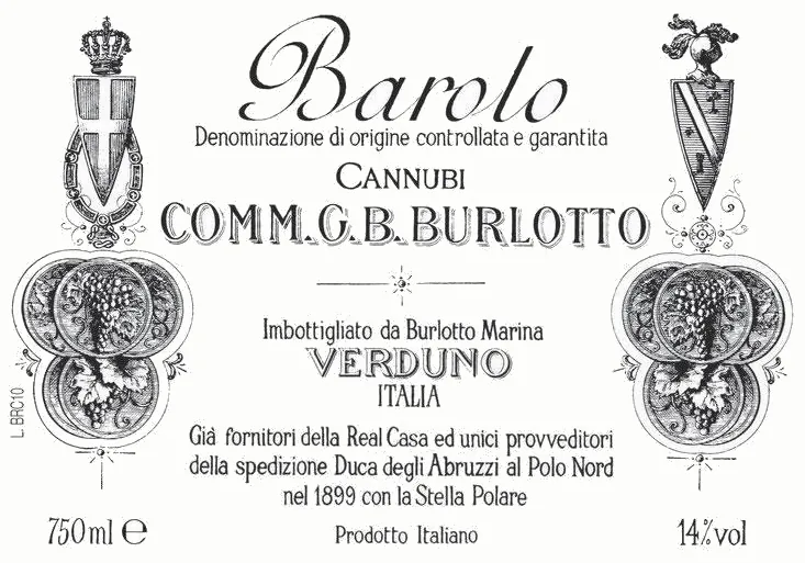 Barolo Vigneto Cannubi Bottle