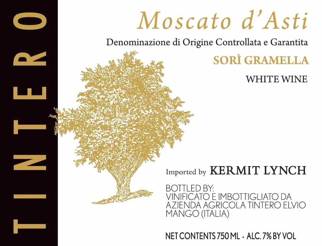 Moscato d'Asti Sori Gramella Bottle