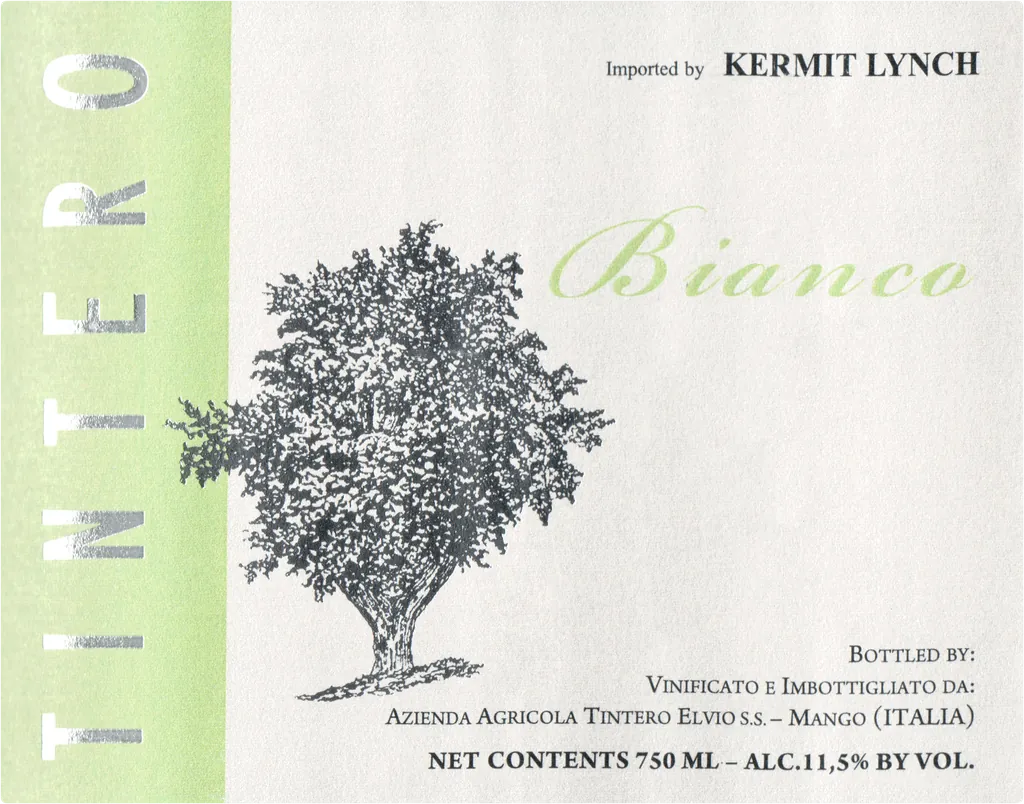 Vino Bianco Bottle