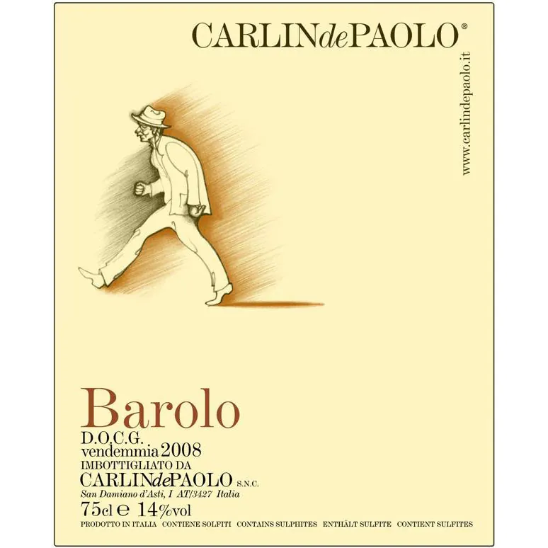 Barolo Bottle