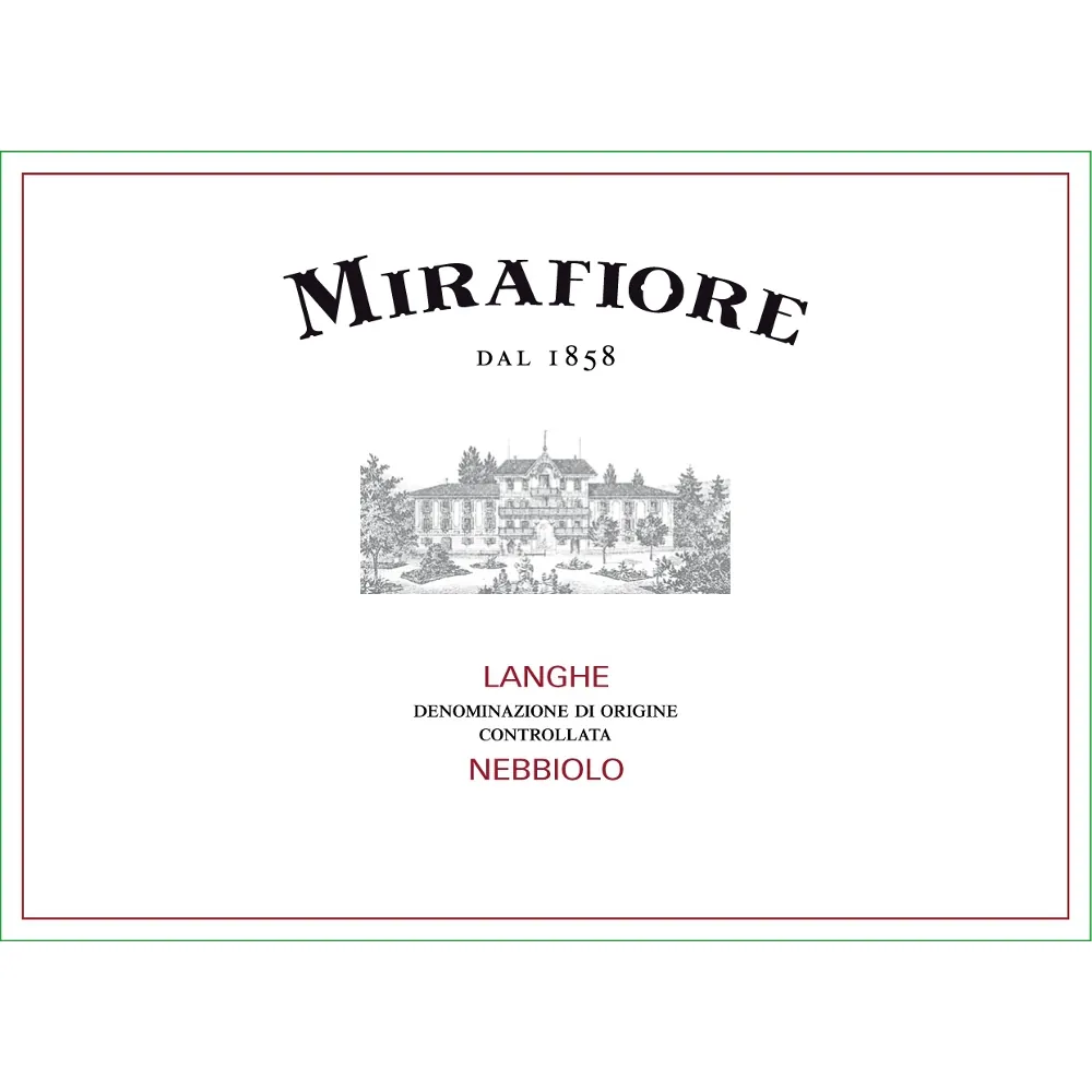 Langhe Nebbiolo Bottle