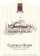 Banfi Sauvignon Blanc Serena Bottle