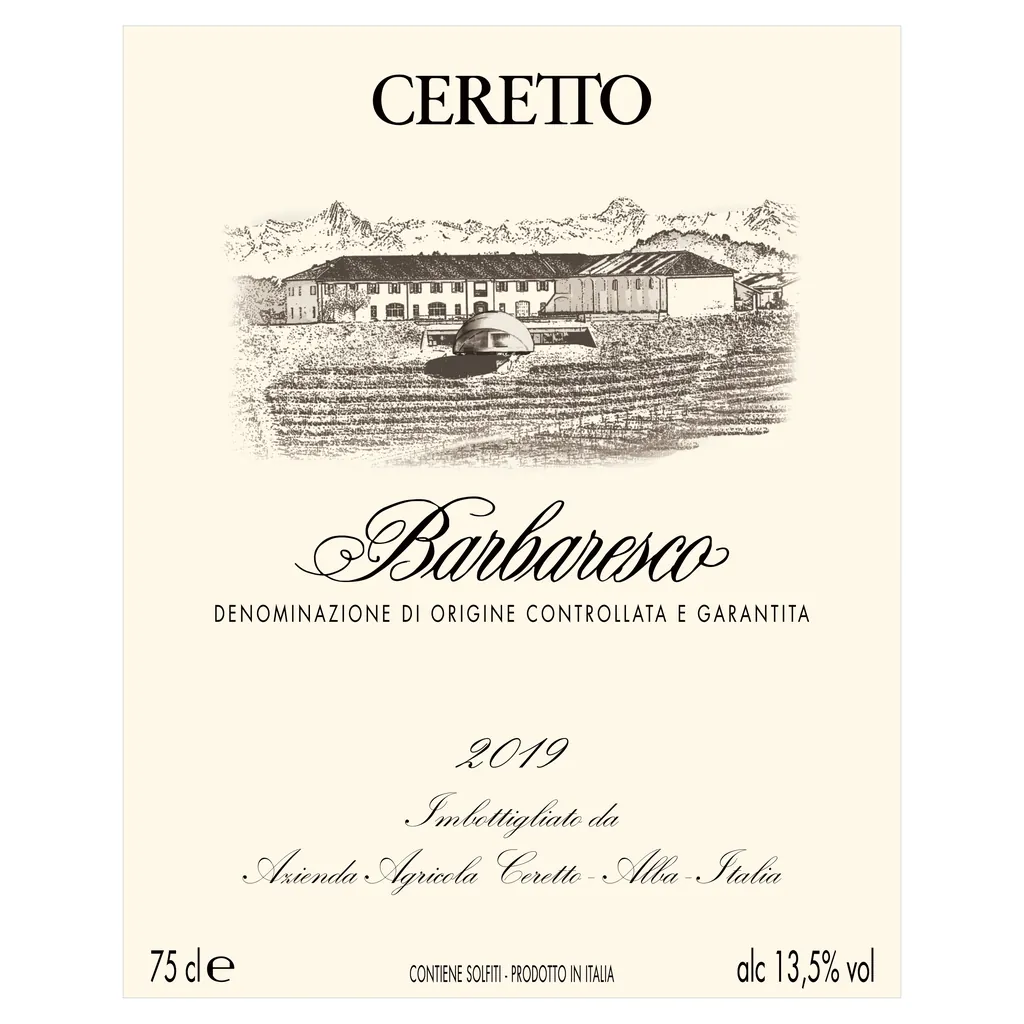 Barbaresco Bottle
