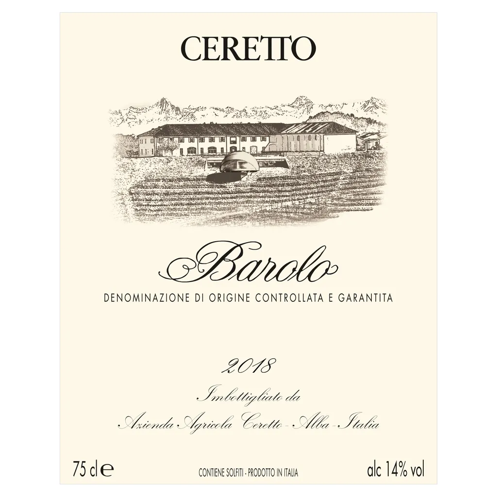 Barolo Bottle