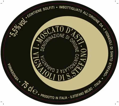 Santo Stefano Moscato d'Asti Bottle