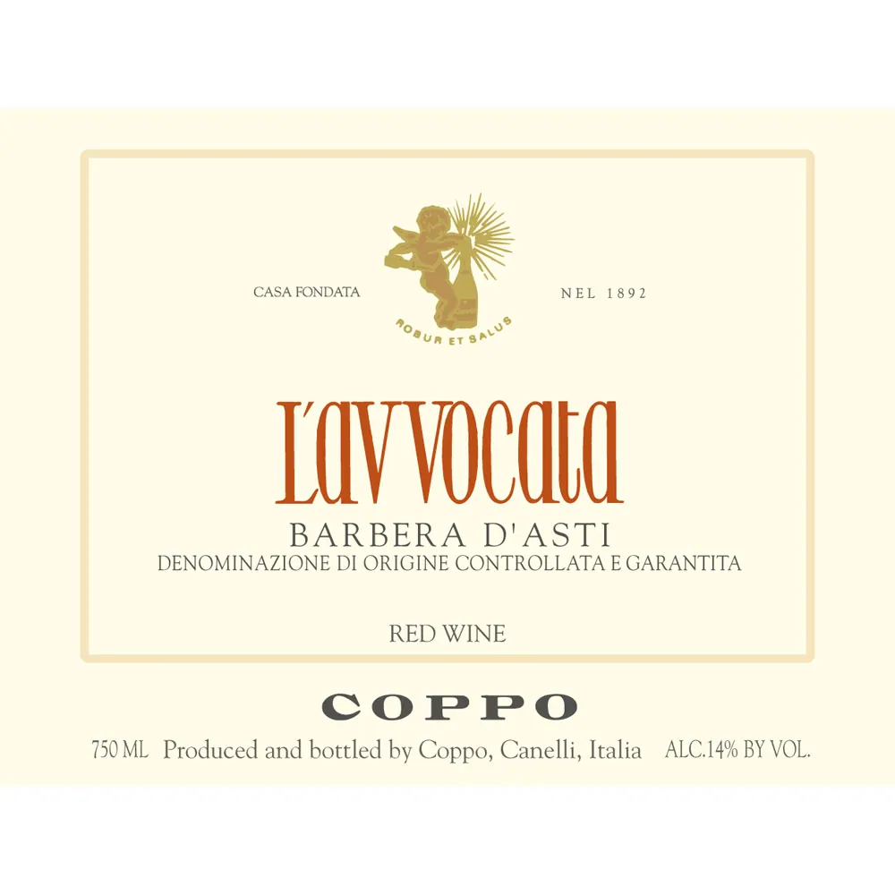 L'Avvocata Barbera d'Asti Bottle