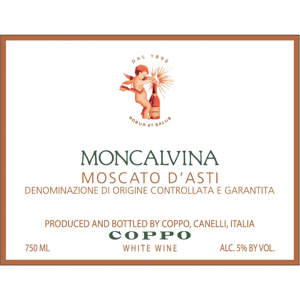 Moncalvina Moscato d'Asti Bottle