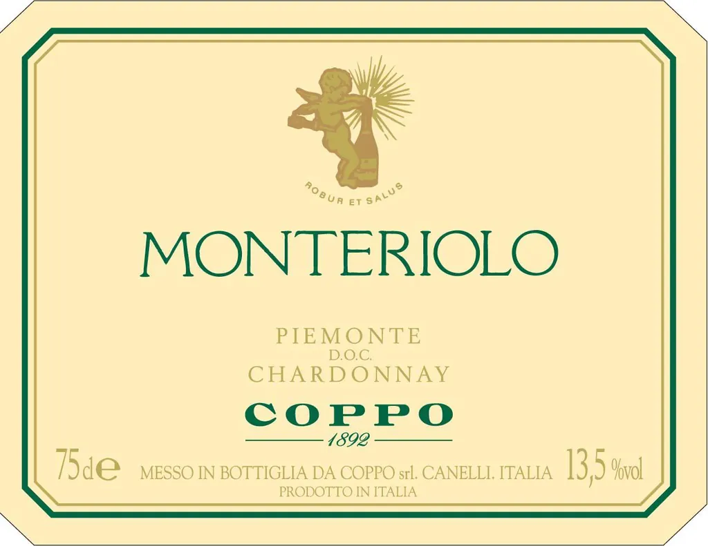 Monteriolo Chardonnay Bottle