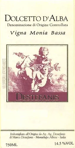 Dolcetto d'Alba Vigna Monia Bassa Bottle