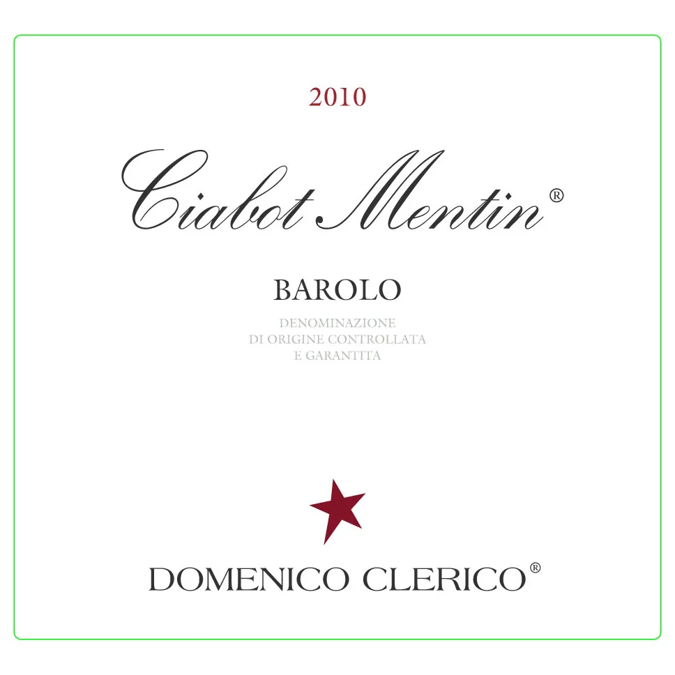Barolo Ciabot Mentin Bottle