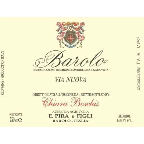 Barolo Via Nuova Bottle