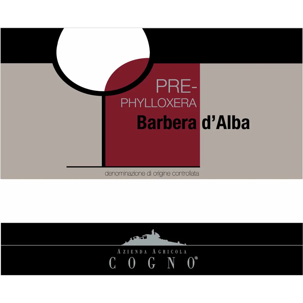 Pre-Phylloxera Barbera d'Alba Bottle