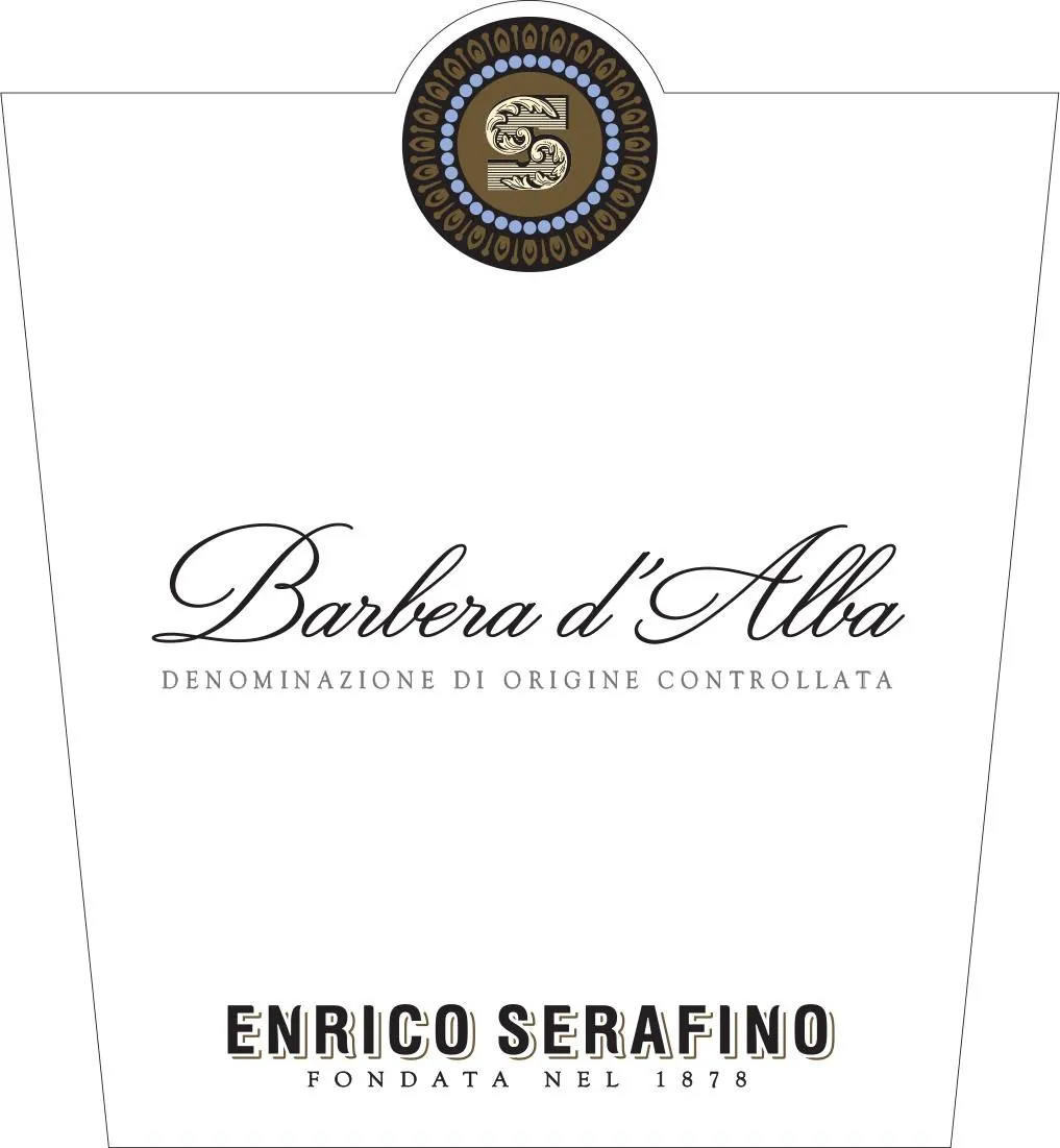Barbera d'Alba Bottle