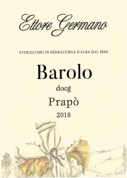 Barolo Prapo Bottle