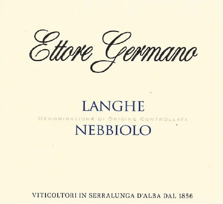 Nebbiolo Langhe Bottle