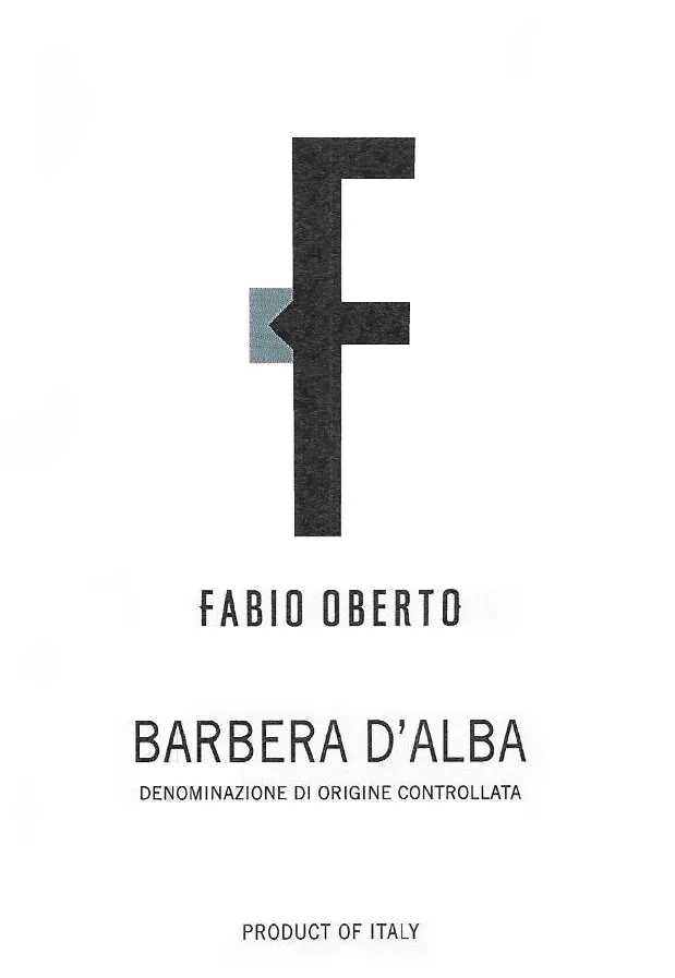 Barbera d'Alba Bottle