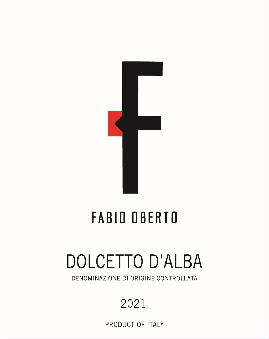 Dolcetto d'Alba Bottle