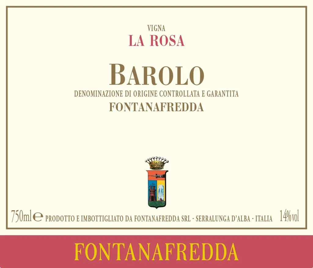 Barolo Vigna La Rosa Bottle