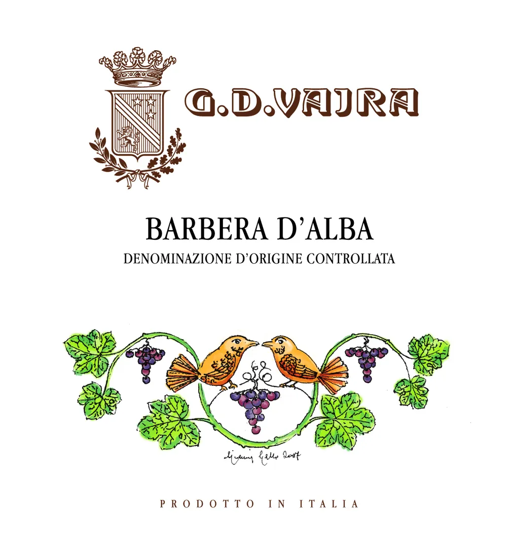 Barbera d'Alba Bottle