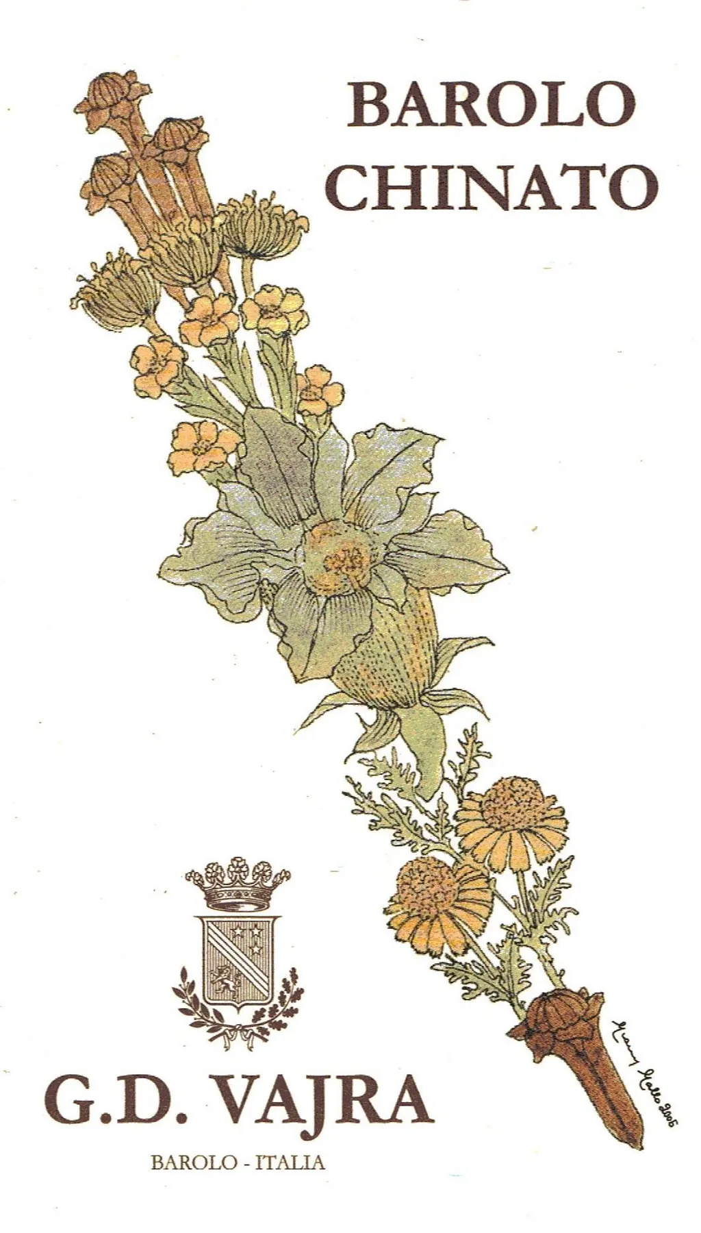 Barolo Chinato Aperitif Bottle