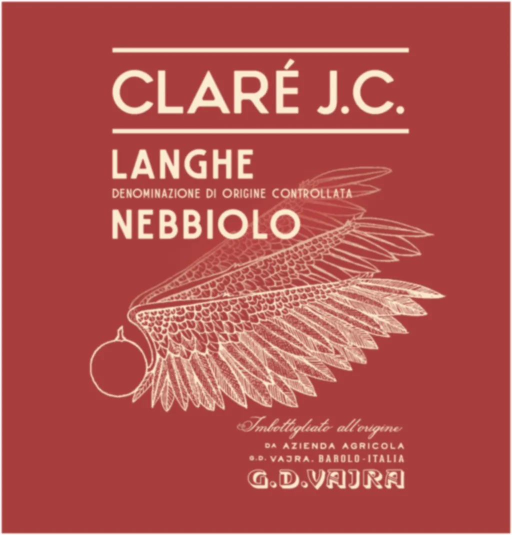 Langhe Clare J.C. Nebbiolo Bottle