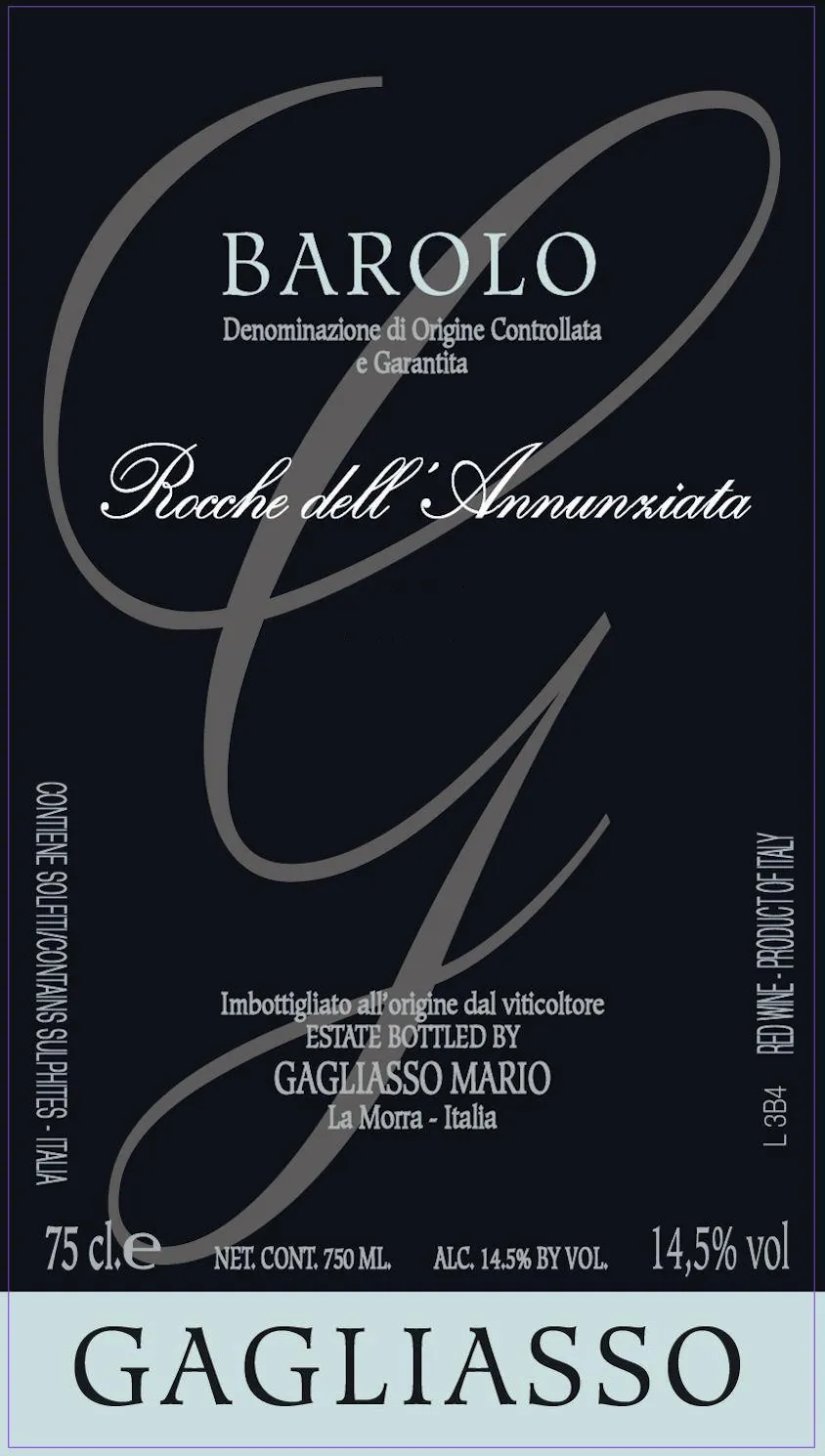 Barolo Rocche dell Annunziata Bottle