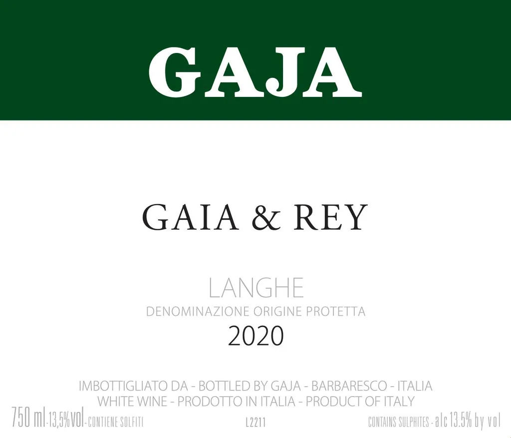 Gaia and Rey Chardonnay Bottle