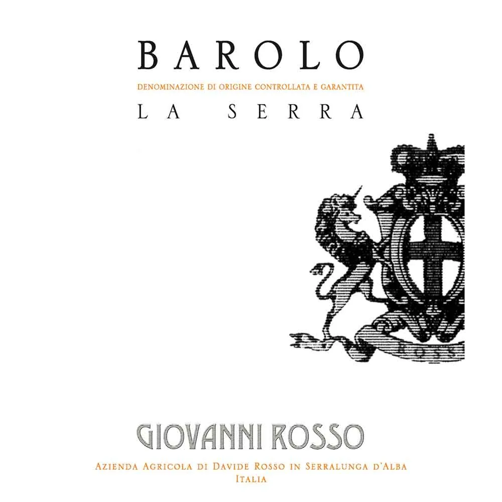 Barolo Serra Bottle