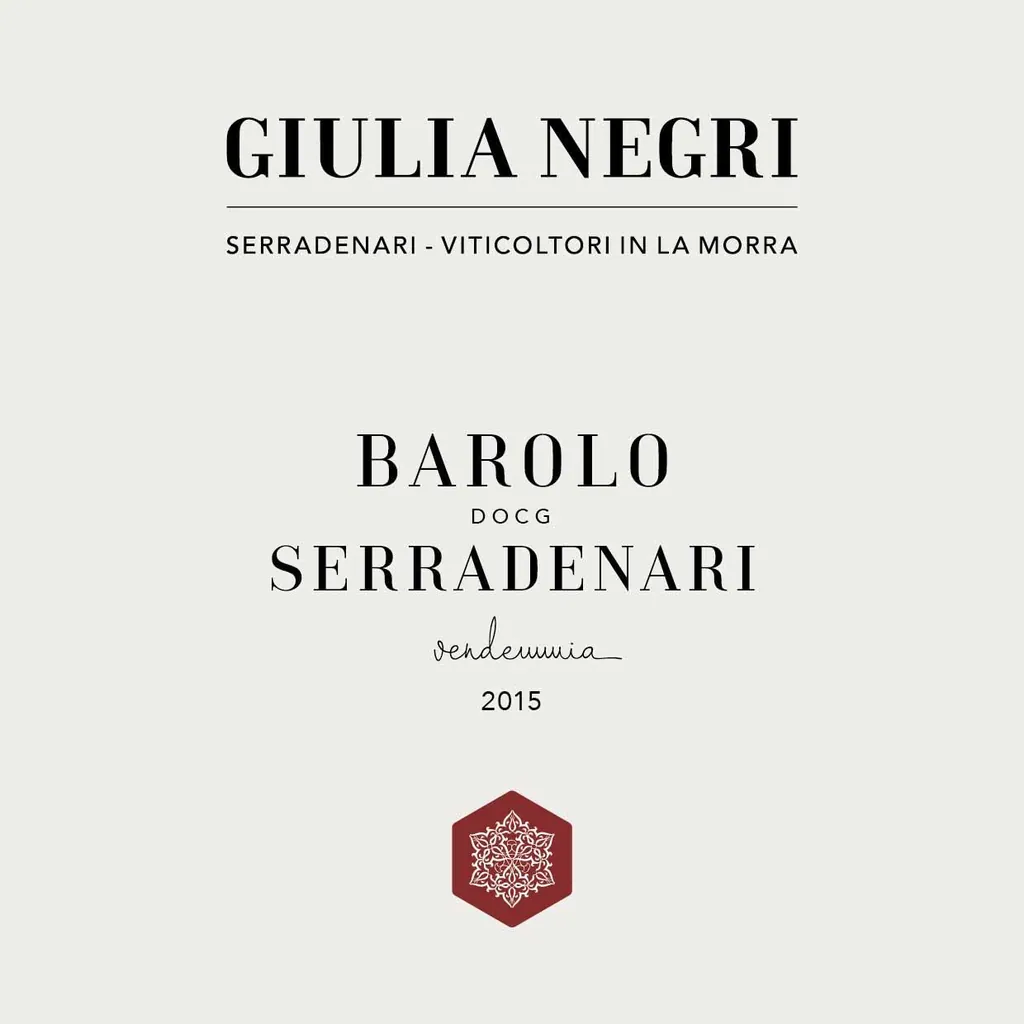 Barolo Serradenari Bottle