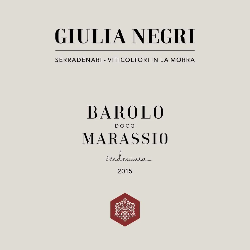 Marassio Barolo Bottle