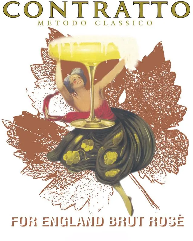 For England Brut Rose Bottle