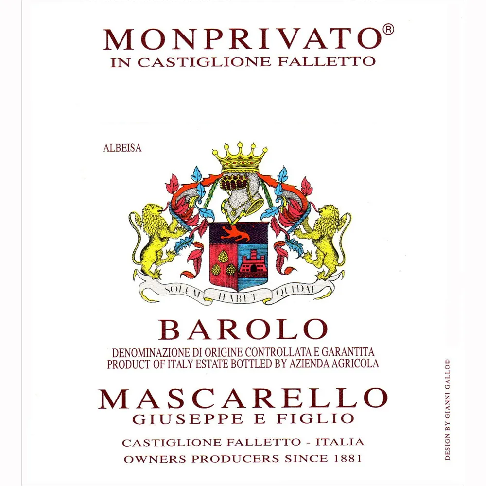 Monprivato Barolo Bottle