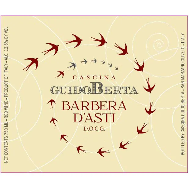 Barbera d'Asti Bottle