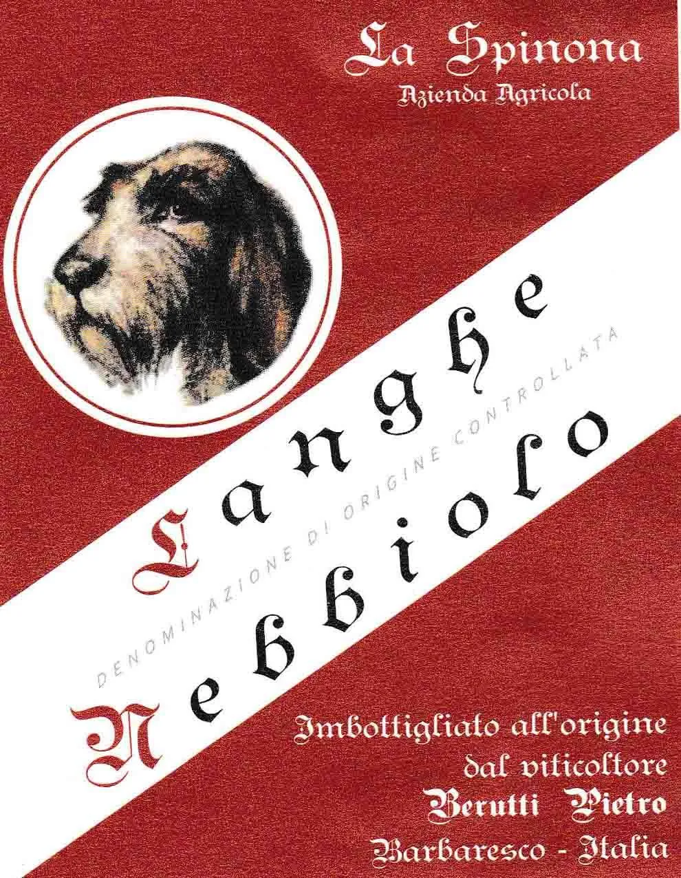 Langhe Nebbiolo Bottle