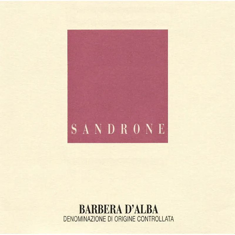 Sandrone Barbera d'Alba Bottle