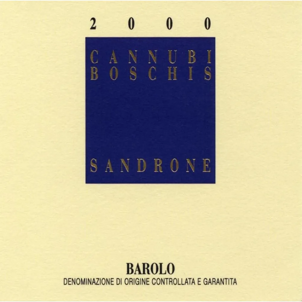 Sandrone Barolo Cannubi Boschis Bottle