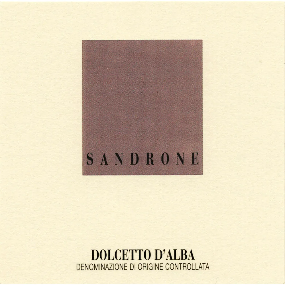 Sandrone Dolcetto d'Alba Bottle