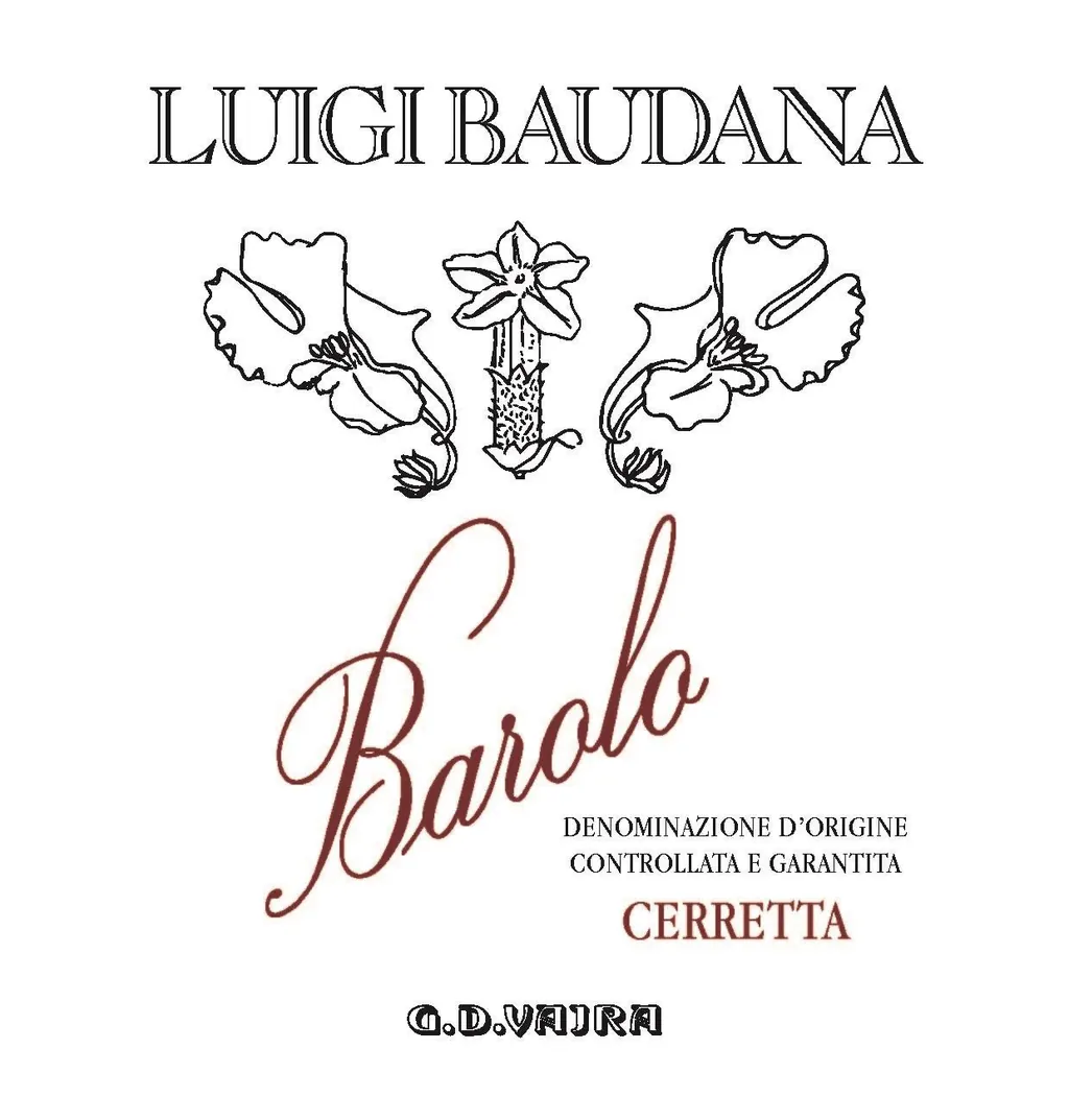 Luigi Baudana Barolo Cerretta Bottle