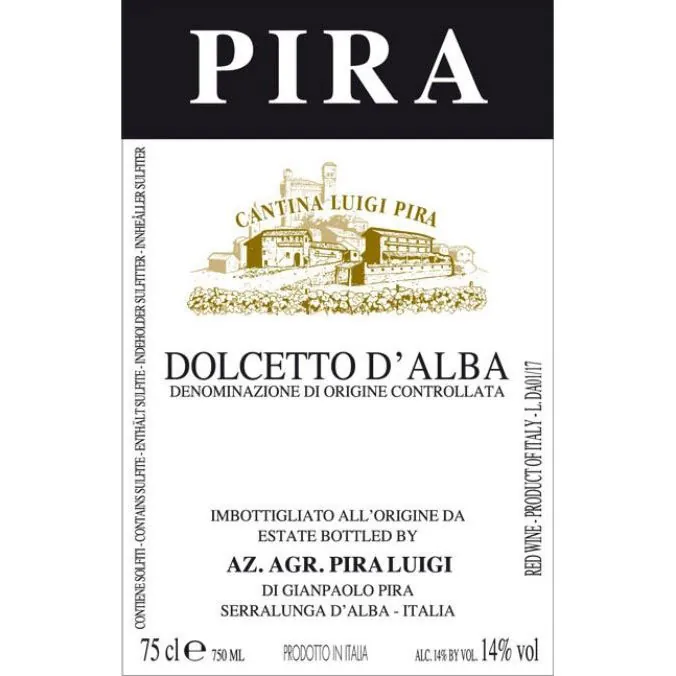 Dolcetto d'Alba Bottle