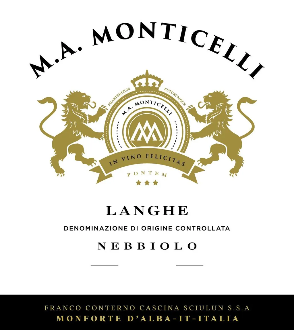 Langhe Nebbiolo Bottle