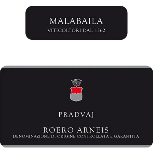 Arneis Pradvaj Bottle