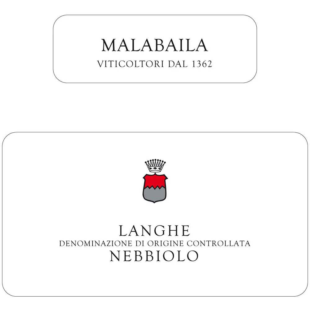 Langhe Nebbiolo Bottle