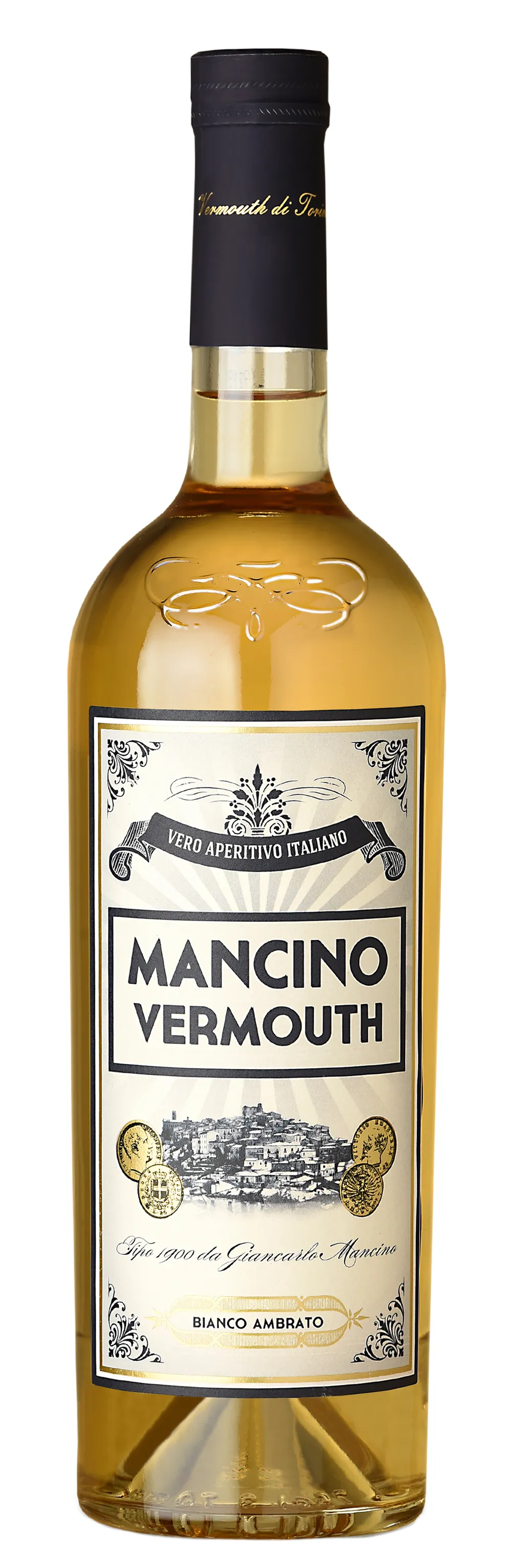 Mancino Bianco Ambrato Vermouth Bottle