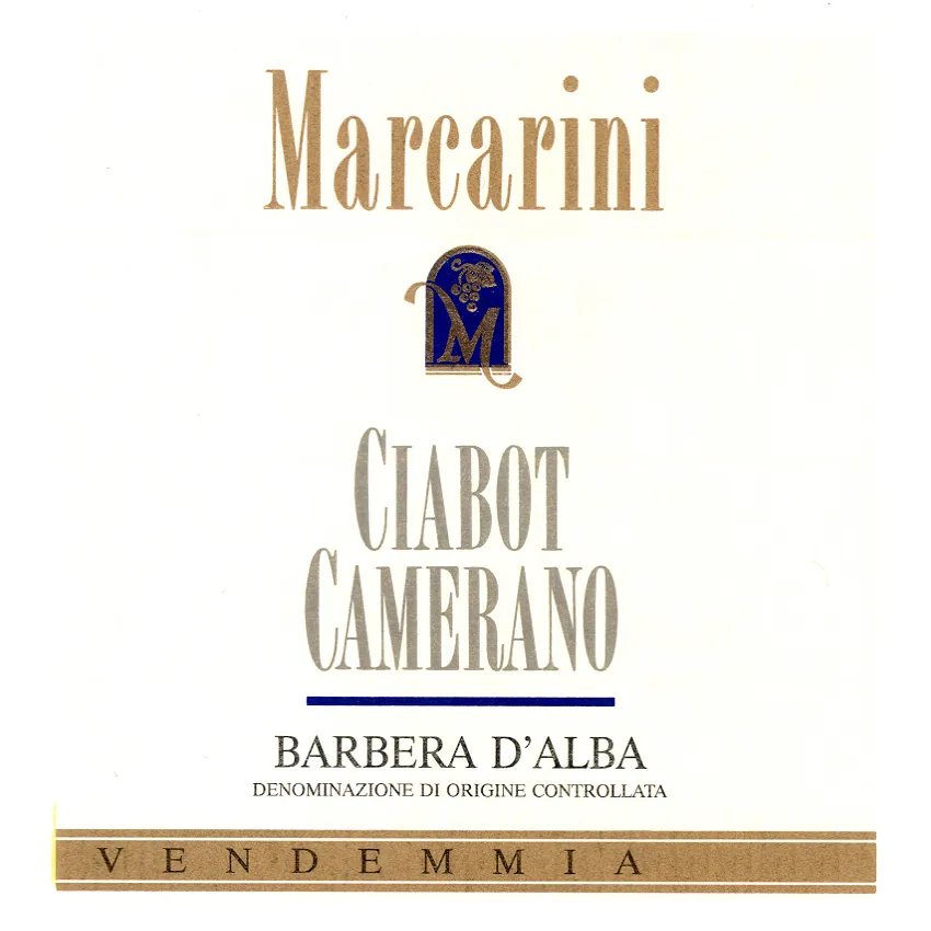 Barbera d'Alba Ciabot Camerano Bottle
