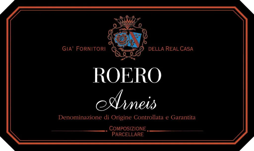 Roero Arneis Bottle