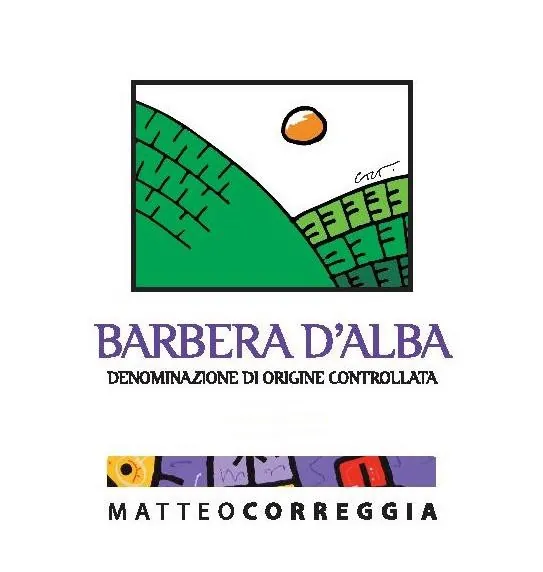 Barbera d'Alba Bottle