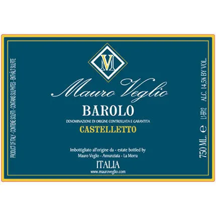 Barolo Castelletto Bottle